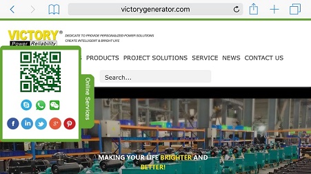 Online Contact with Victory Power Technology Co Limited